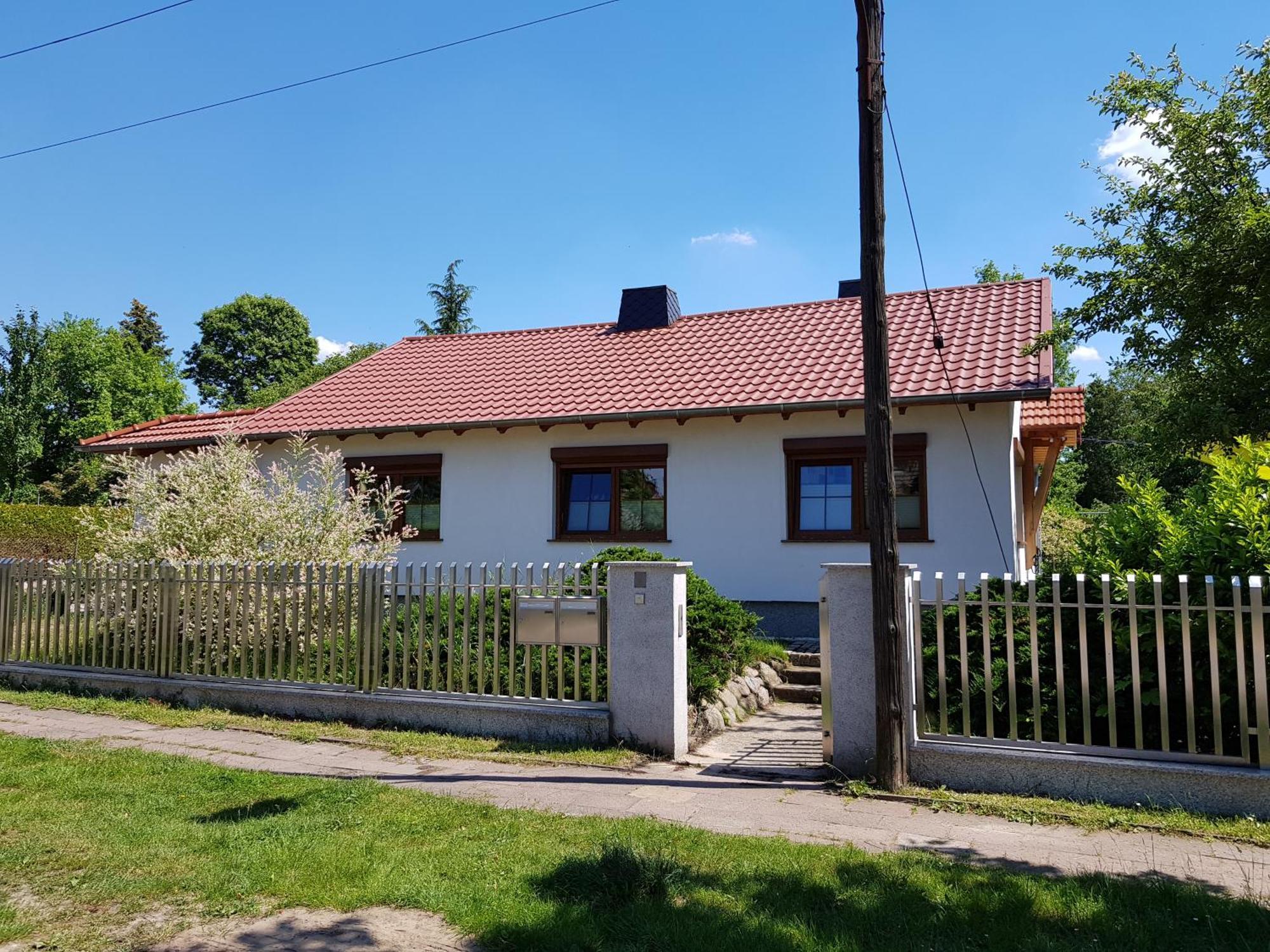 Ferienhaus In Bernau Bei Berlin Apartamento Exterior foto